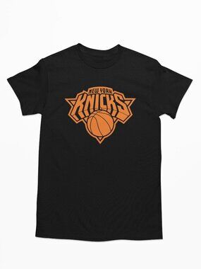 NEW York Knicks Monochrome Team Color Pop T-Shirt BLACK